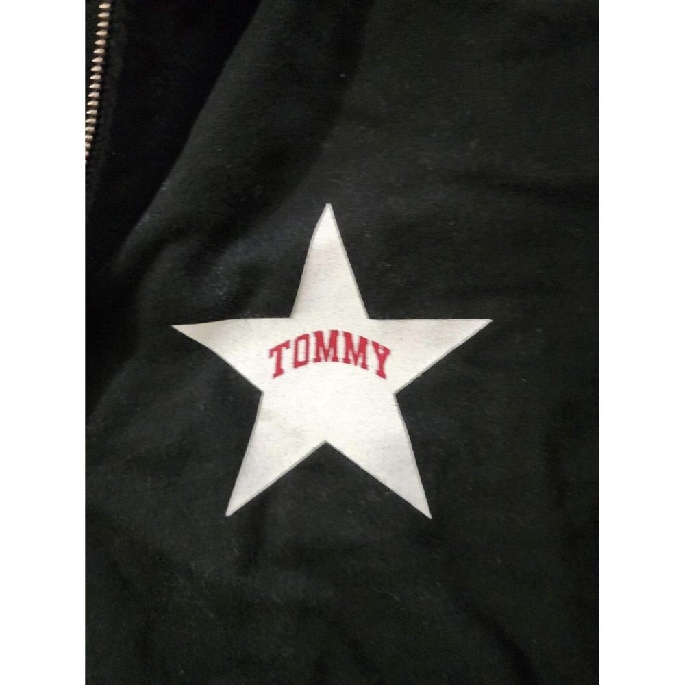 TOMMY HILFIGER Women's  Black Full Zip Hooded Jacket  XXXL 3X Plus - Picture 2 of 3